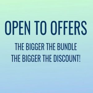 Send in your offers! Always willing to negotiate🤗